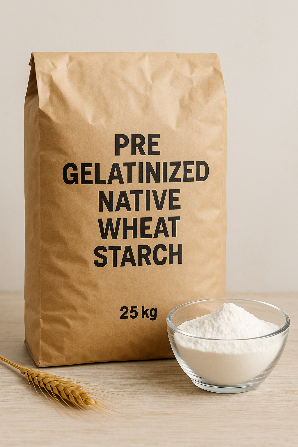 Pregelatinized native wheat starch (CWS14), 50lb bag
